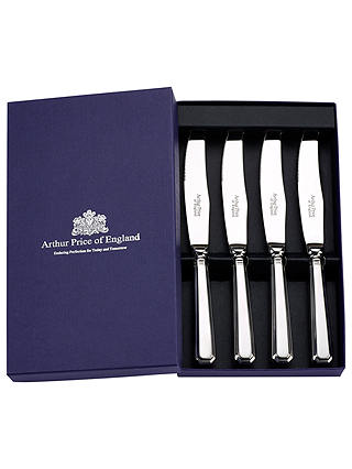 Arthur Price Grecian Steak Knives, Set of 4