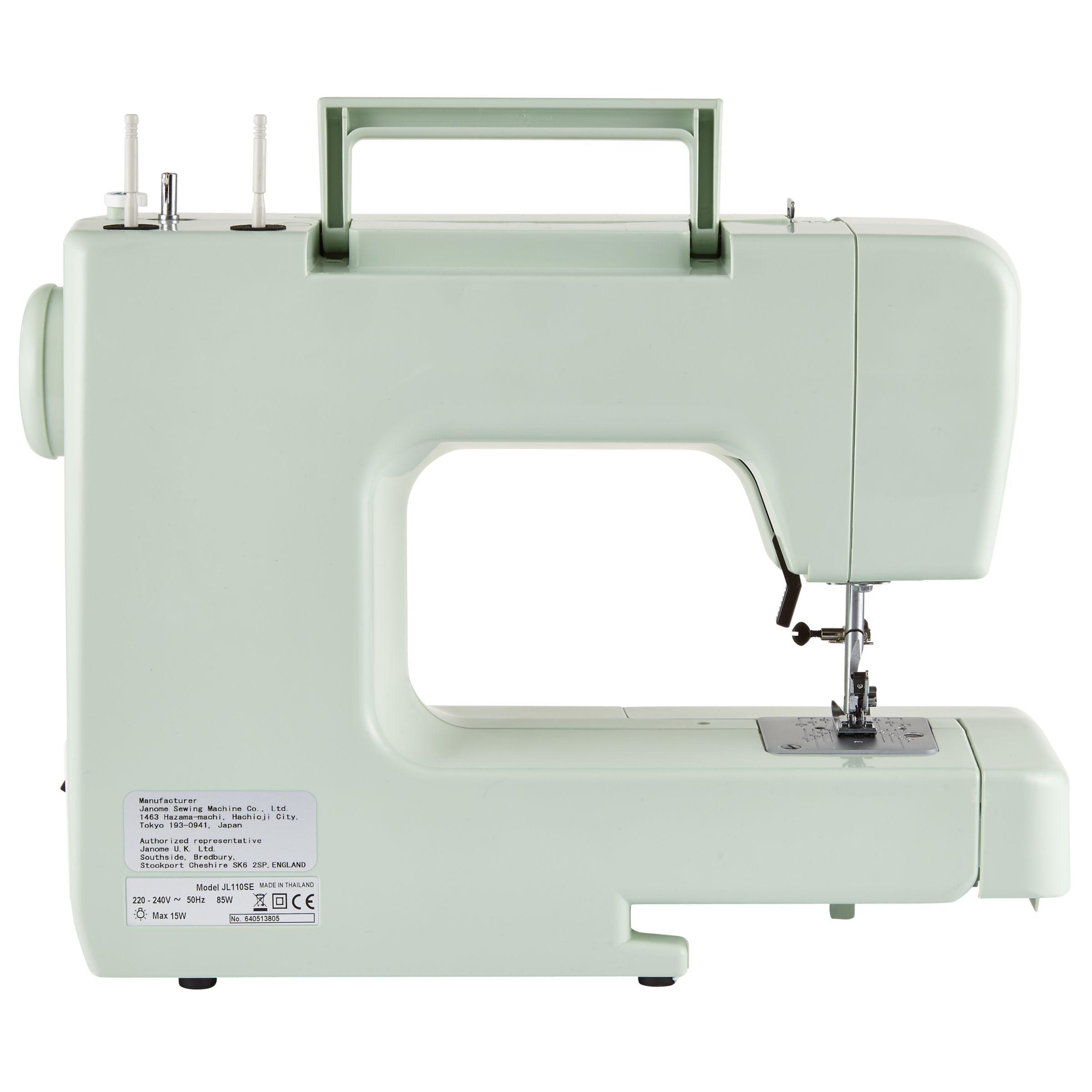 John Lewis JL110 Sewing Machine, Soft Pink