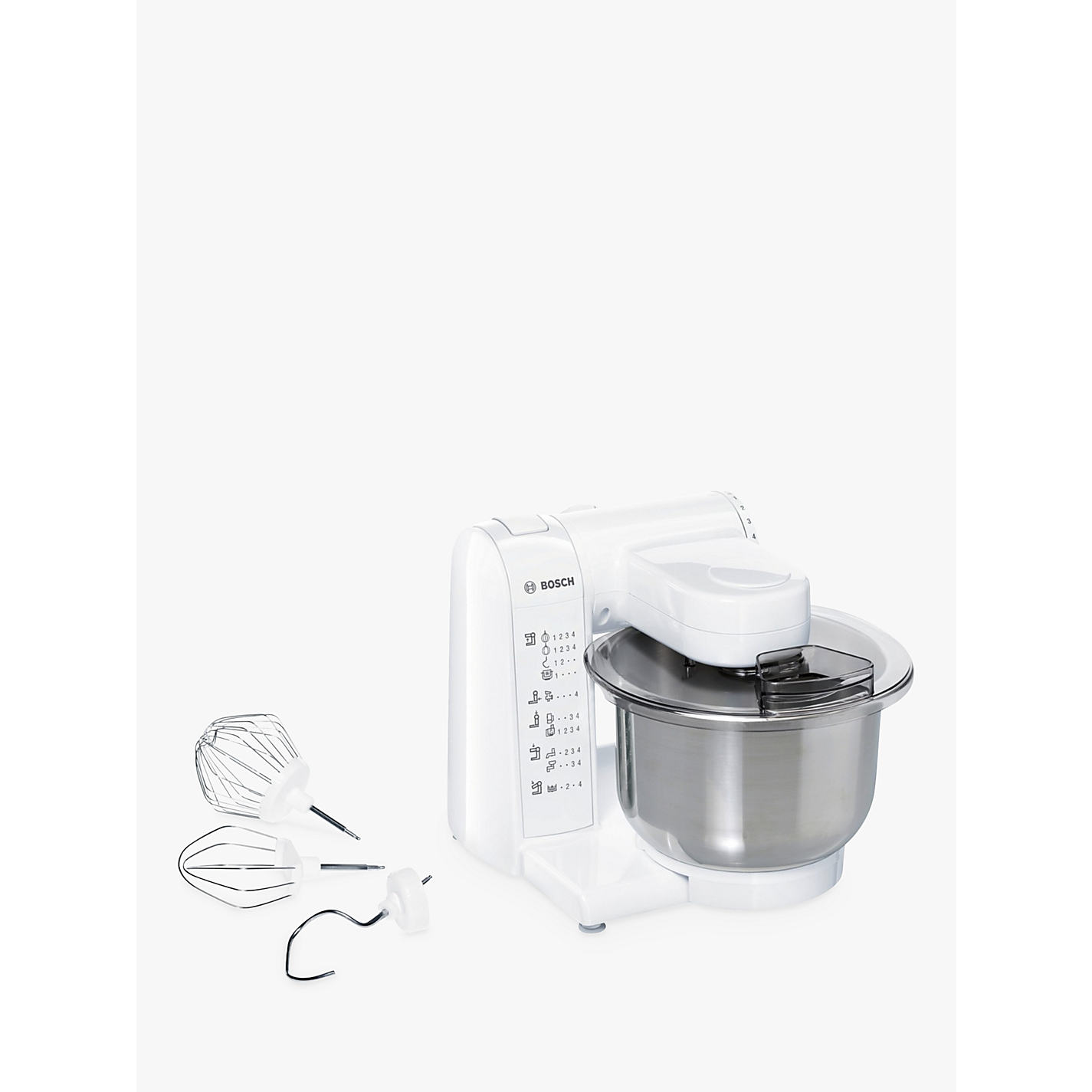 Buy Bosch MUM4807GB Kitchen Food Mixer White John Lewis