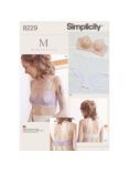 Simplicity Women's Lace Bra and Pants Sewing Pattern, 8229