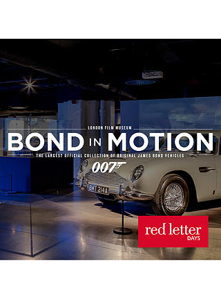 Red Letter Days Bond Exhibition & Meal For Two