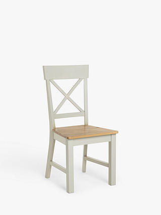 John Lewis & Partners Durham Dining Chair, Soft Grey