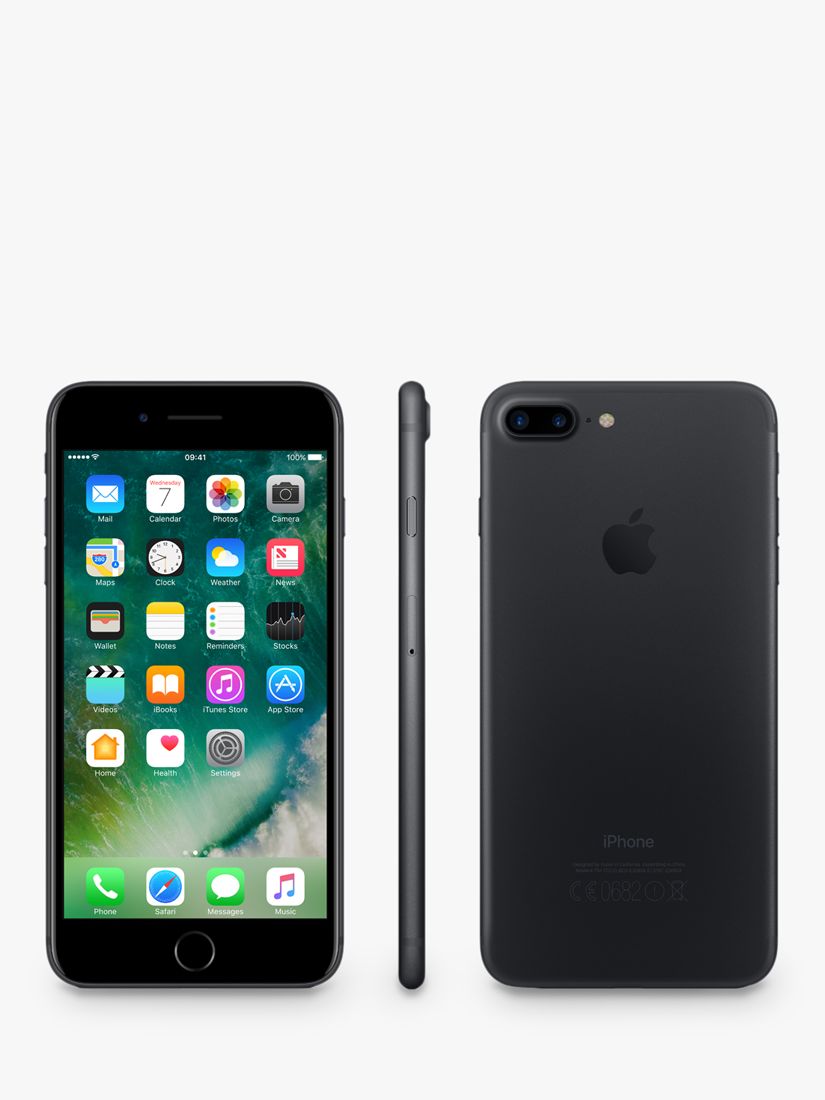 Apple Iphone 7 Plus Ios 10 5 5 4g Lte Sim Free 128gb At John Lewis Partners