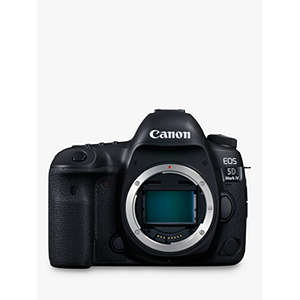 Canon EOS 5D MK IV Digital SLR Camera, 4K Ultra HD, 30.4MP, Wi-Fi, NFC, 3.2" LCD Screen, Body Only