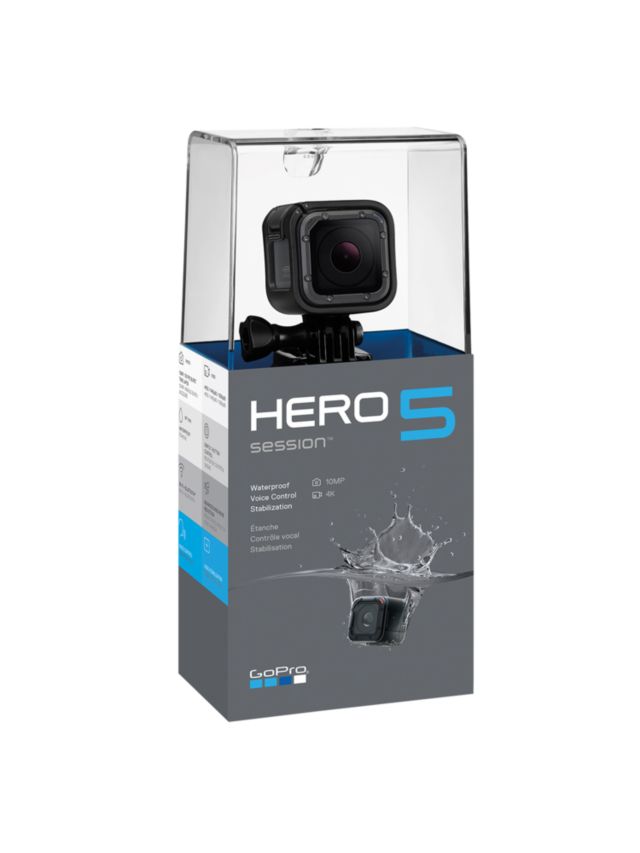 GoPro HERO5 Session Camcorder, 4K Ultra HD, 10MP, Wi-Fi