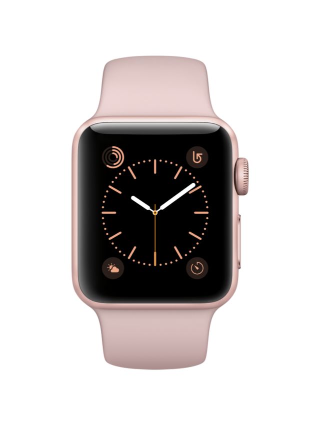 Apple Watch Series 2, 38mm Rose Gold Aluminium Case with