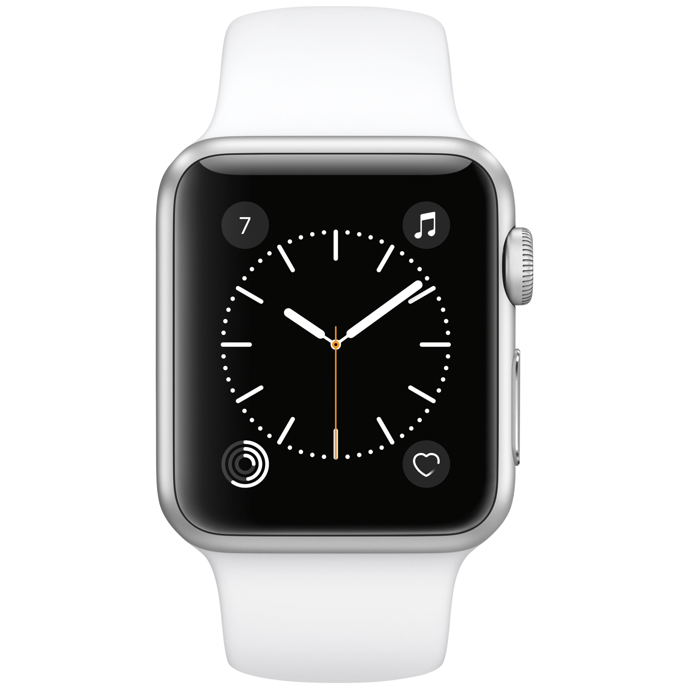 31+ Apple Watch Series 3 Gps 38Mm Silver Aluminium Case With White Sport Band Images