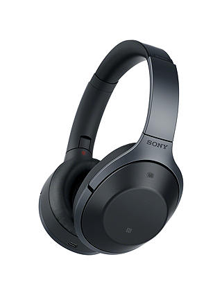 Sony MDR-1000X Noise Cancelling Wireless Bluetooth NFC High Resolution Audio Over-Ear Headphones with Mic/Remote