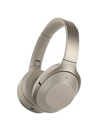 Sony MDR-1000X Noise Cancelling Wireless Bluetooth NFC High Resolution Audio Over-Ear Headphones with Mic/Remote