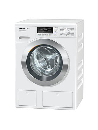 Miele WKH122WPS Twindos Quick PowerWash Freestanding Washing Machine, 9kg Load, A+++ Energy Rating, 1600rpm Spin, White