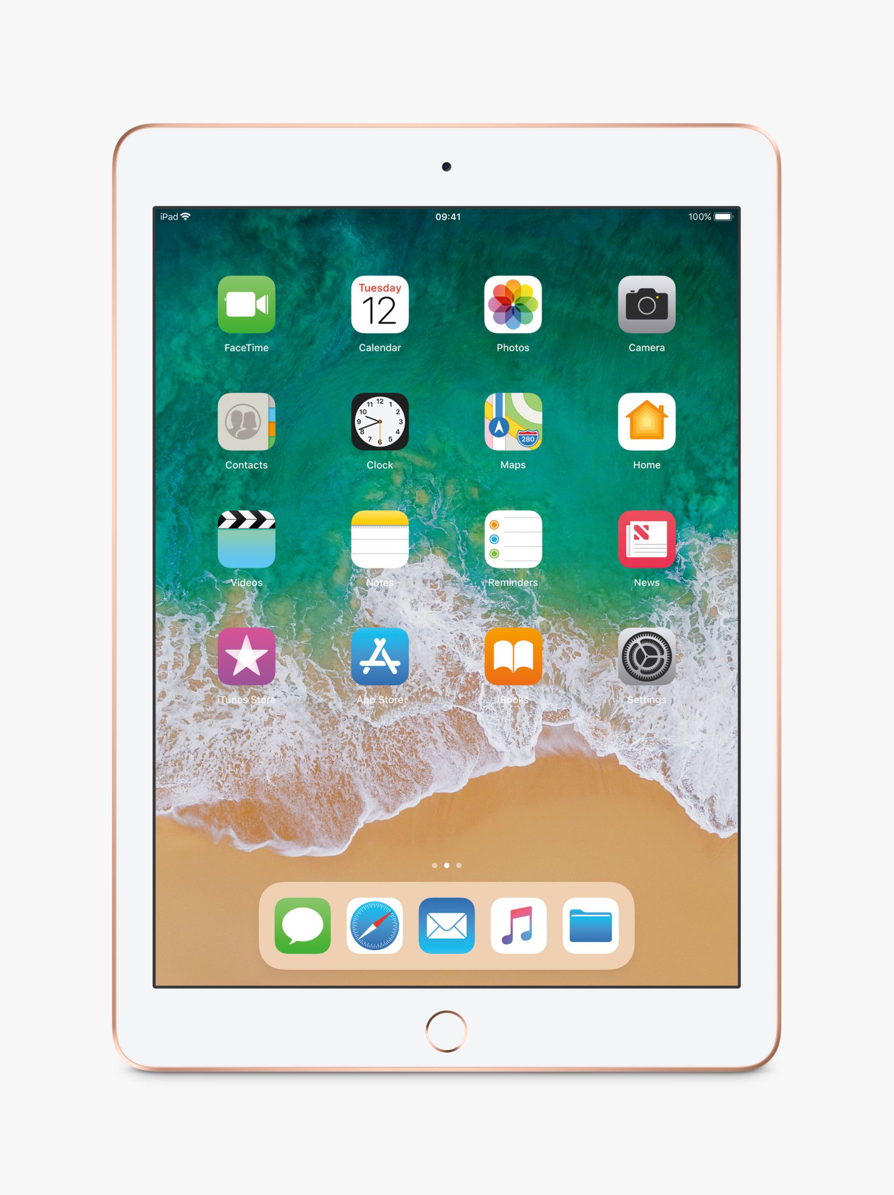 2018 Apple iPad 9.7, A10, iOS 11, Wi-Fi, 128GB