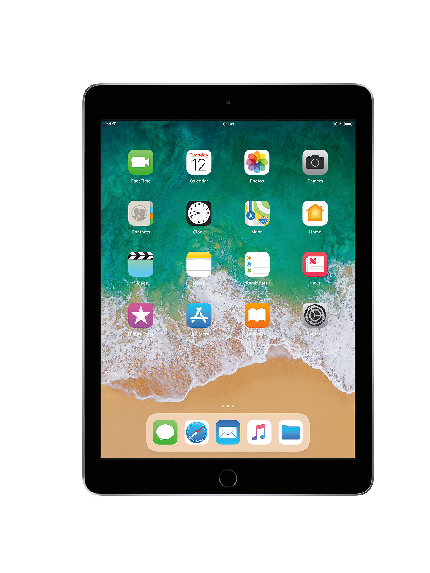 Buy 2018 Apple iPad 9.7", A10, iOS 11, Wi-Fi, 32GB, Space Grey Online at johnlewis.com