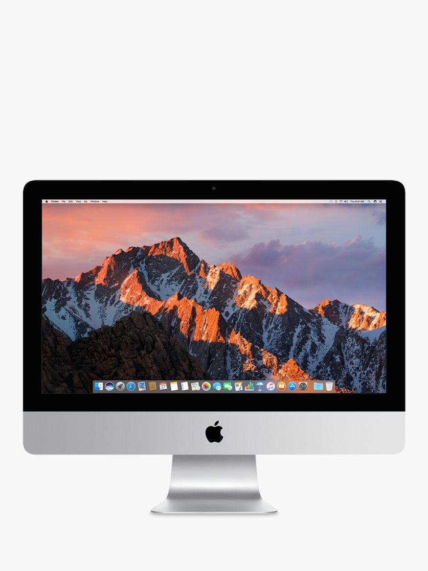 2017 Apple iMac 21.5, Intel Core i5, 8GB RAM, 1TB HDD, Iris Plus Graphics 640, Silver