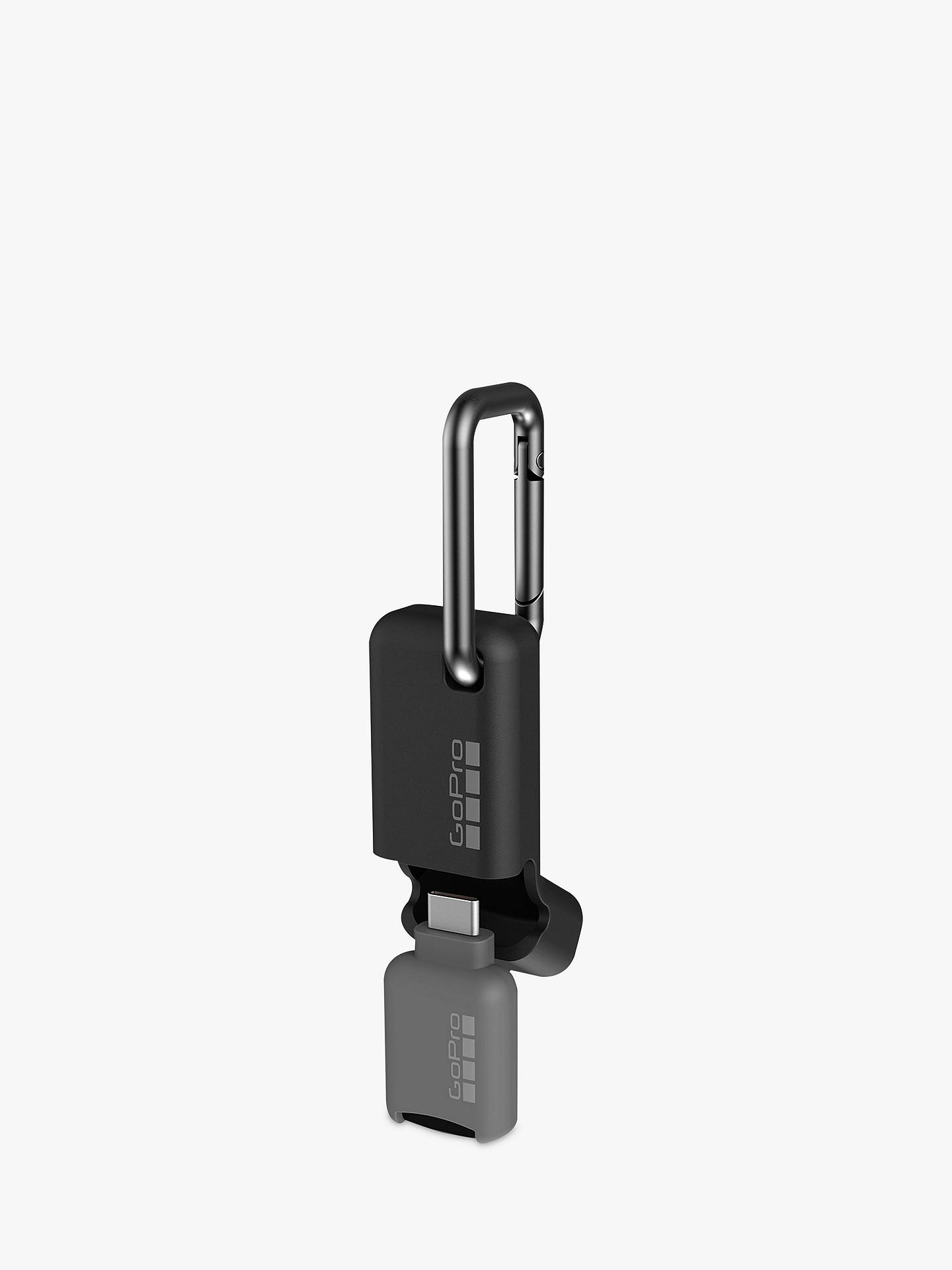 GoPro Quik Key USB-C microSD Card Reader at John Lewis & Partners