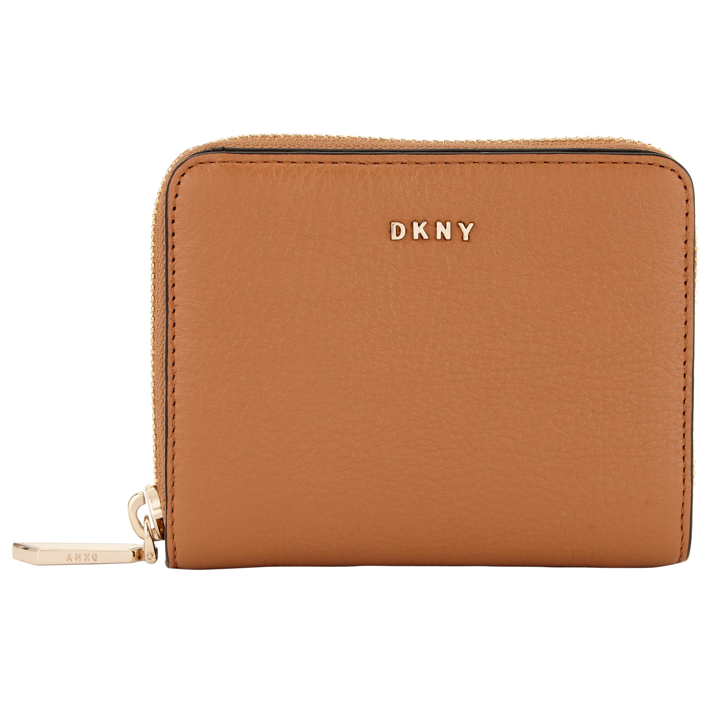 dkny leather purse