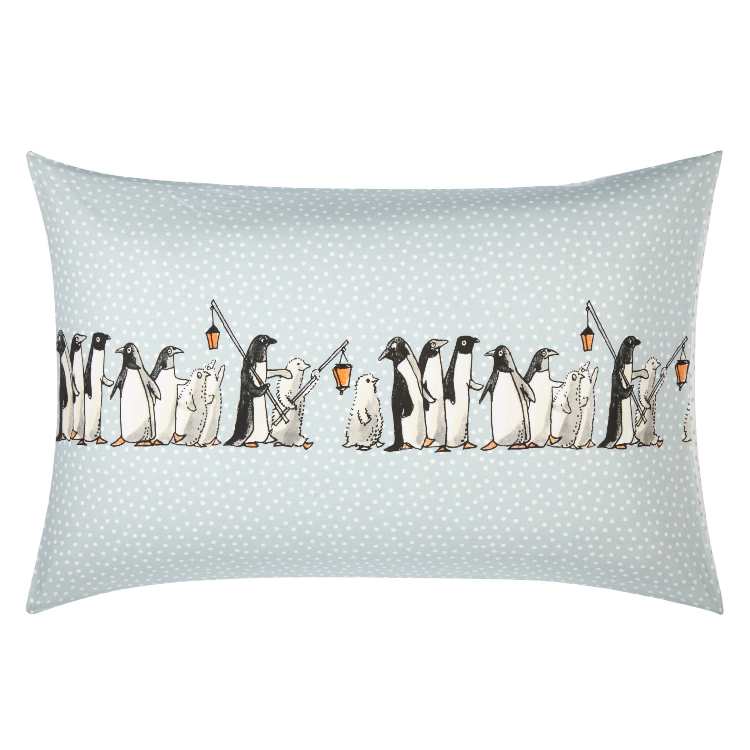 Emma Bridgewater Chatty Penguin Duvet Cover And Pillowcase Set