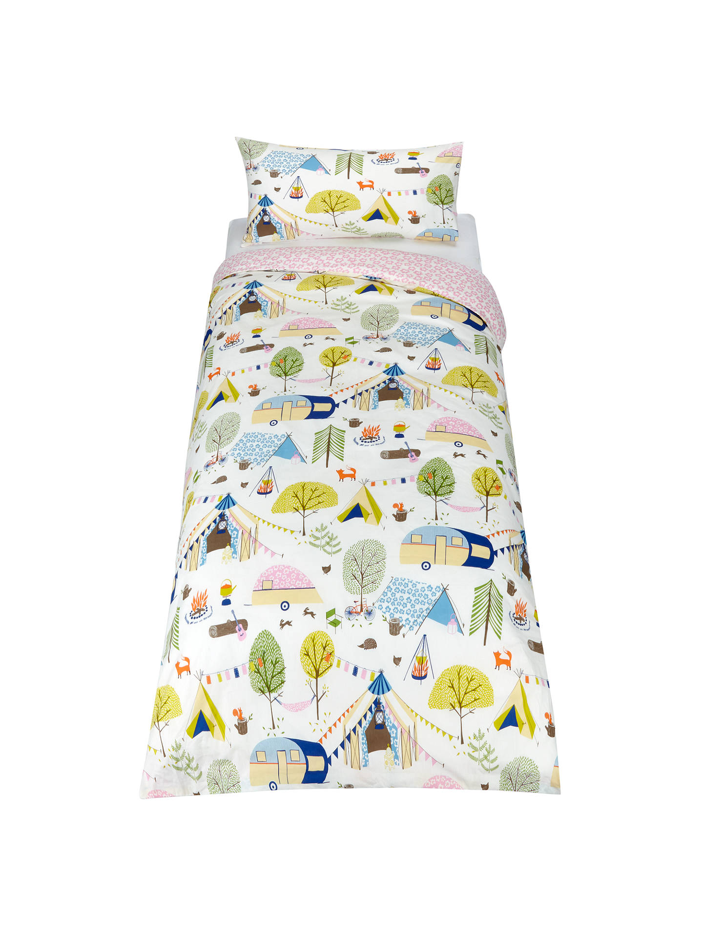 Little Home At John Lewis Camping Duvet Cover And Pillowcase Set