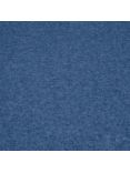 John Lewis Brushed Tweed Textured Plain Fabric, Ocean, Price Band A