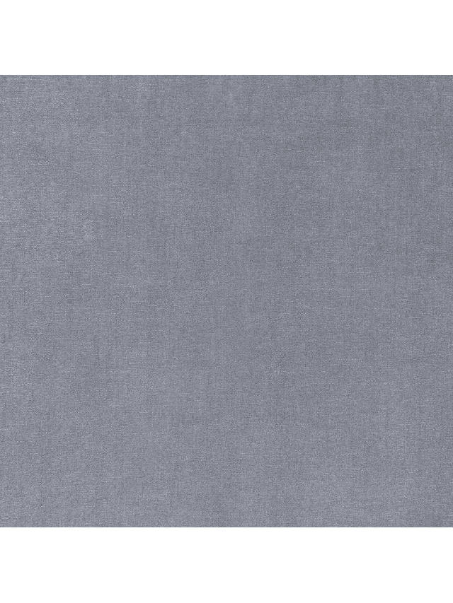 John Lewis Soft Touch Chenille Plain Fabric, Grey, Price Band B