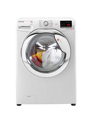 Hoover Dynamic DXOC69C3 Freestanding Washing Machine with One Touch, 9kg Load, A+++ Energy Rating, 1600rpm Spin