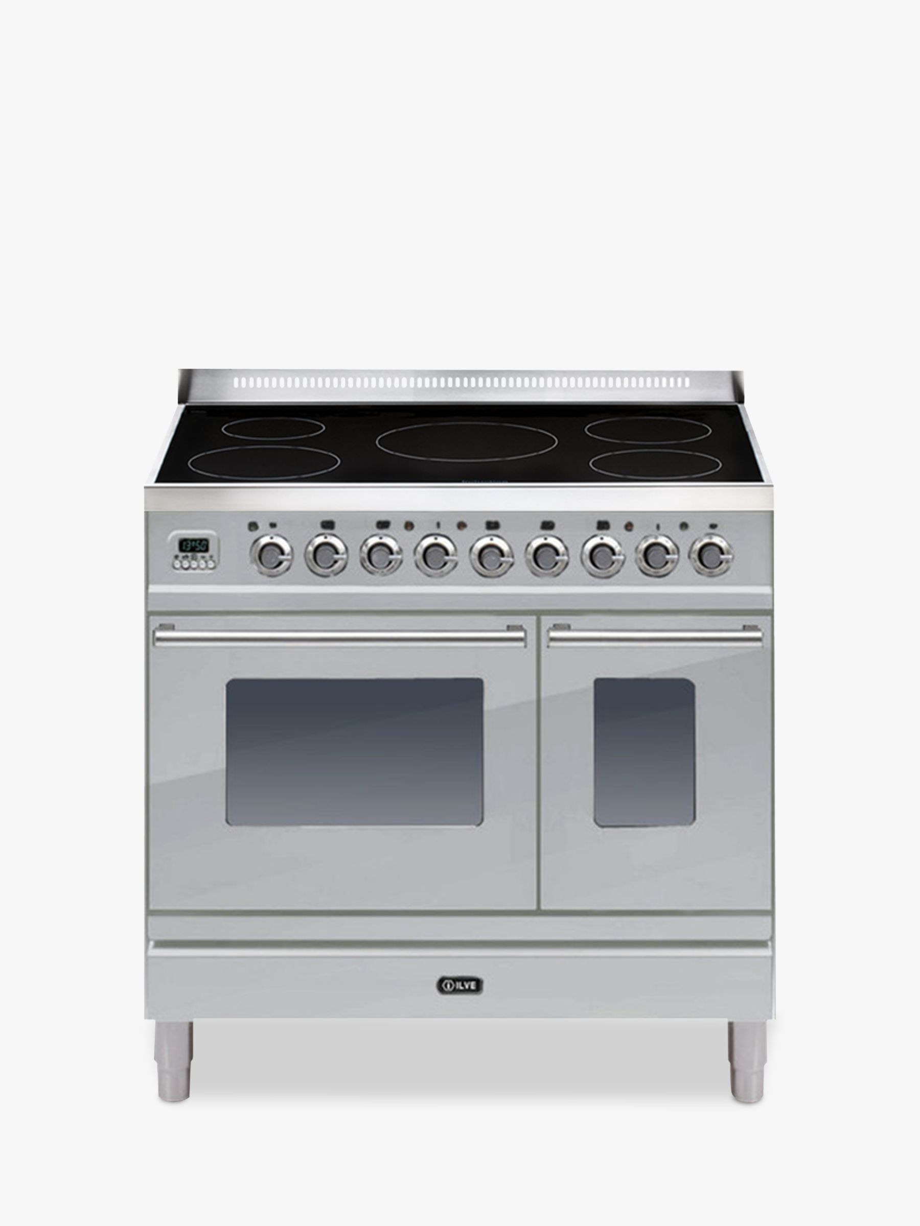 Ilve Pdwi90e3 Roma Induction Freestanding Range Cooker At John