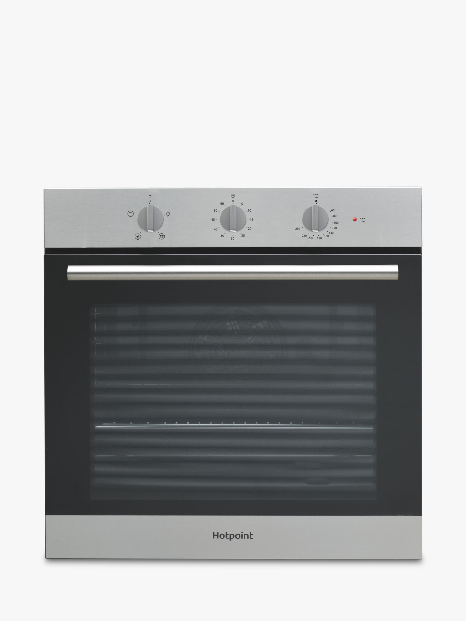 Hotpoint SA3330H Class 3 Built-In Electric Single Oven, Stainless Steel