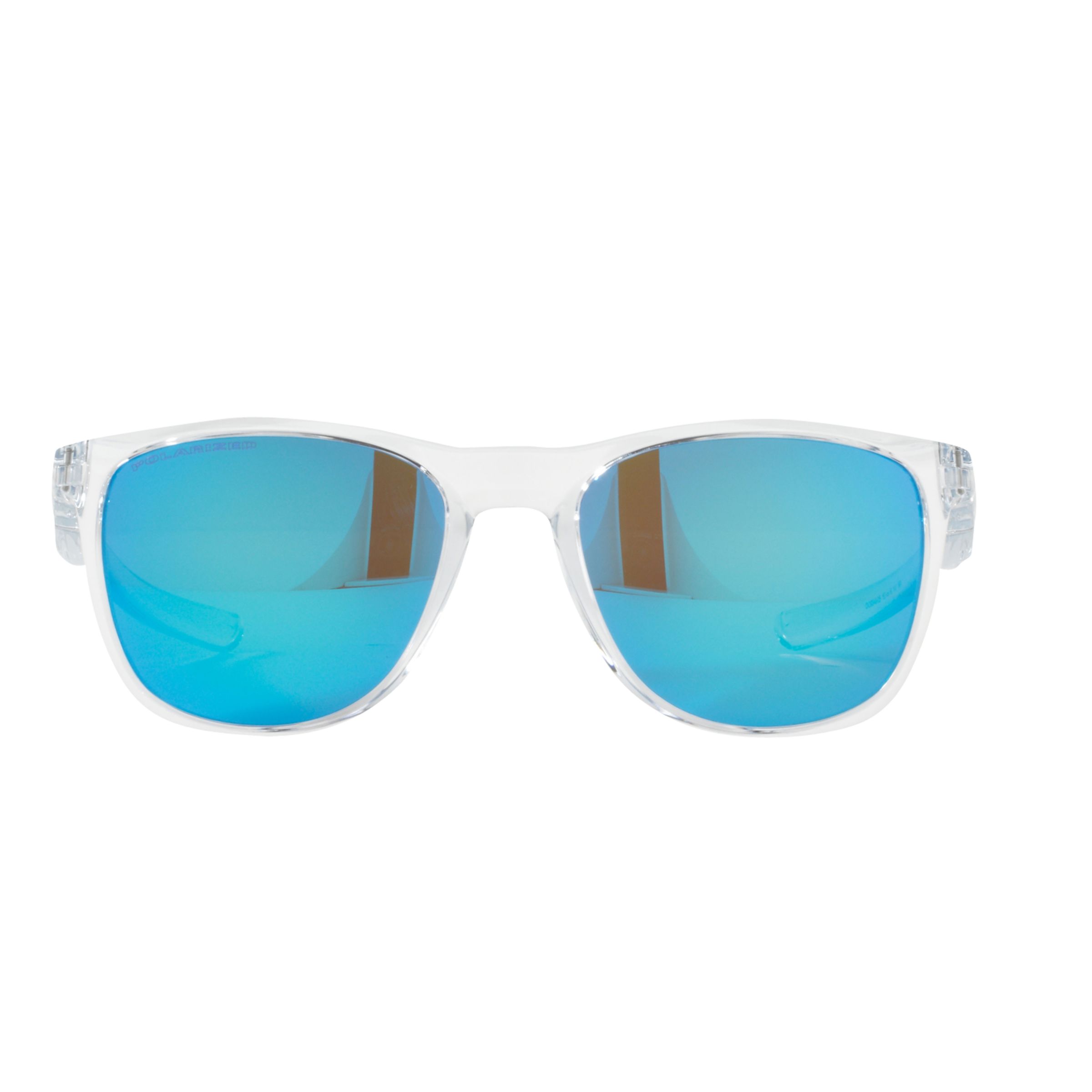 Oakley OO9340 Trillbe X Polarised Square Sunglasses, Polished Clear ...