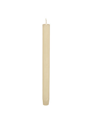 John Lewis & Partners Rustic Effect Dinner Candle, Pack of 4