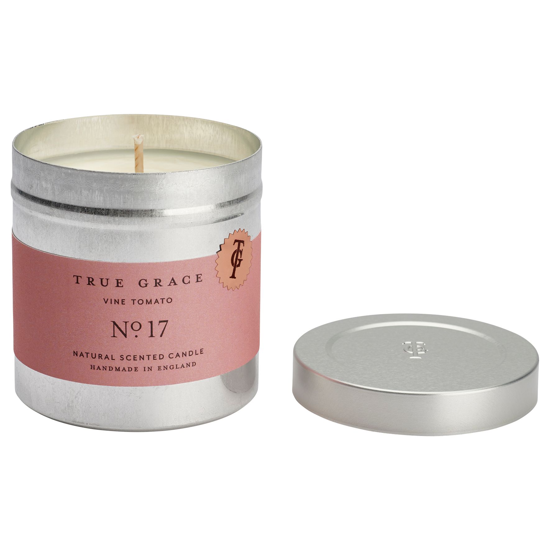 True Grace Walled Garden Vine Tomato Scented Candle Tin