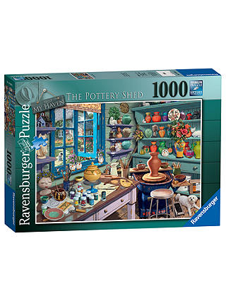 Ravensburger The Pottery Shed Jigsaw Puzzle, 1000 pieces