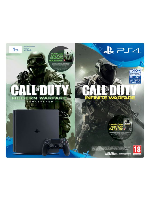  PlayStation 4 Pro 1TB Console - Call of Duty: Modern Warfare  Bundle : Video Games