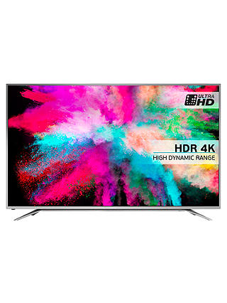 Hisense 65M5500 LED HDR 4K Ultra HD Smart TV, 65" With Freeview HD & Anyview Cast, Silver