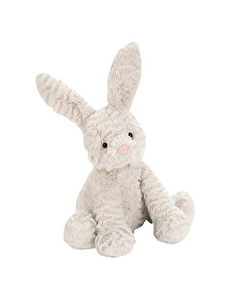Jellycat Fuddlewuddle Bunny Soft Toy, Medium, Grey