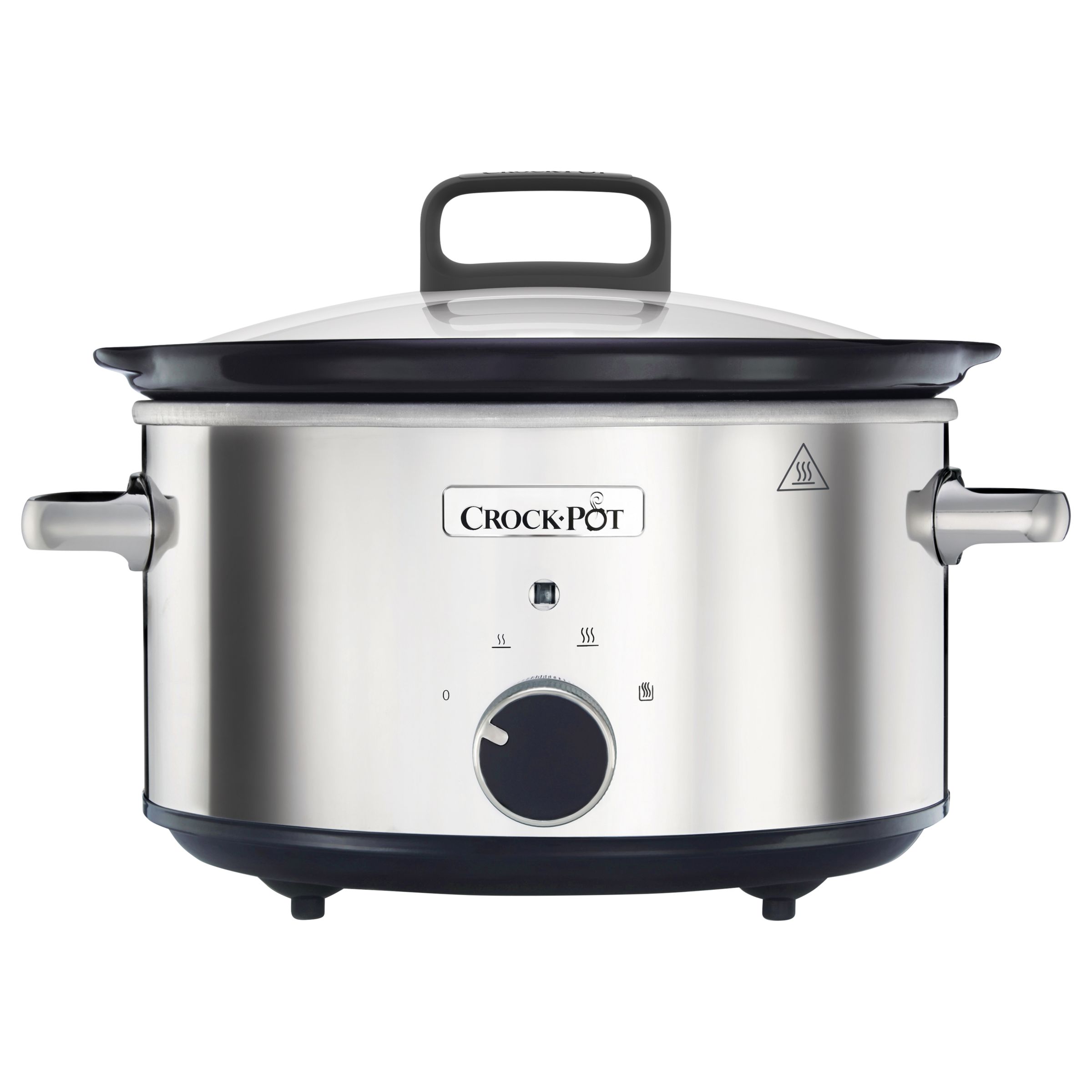 Crock Pot Csc032 Manual 3 5 Litres Slow Cooker Stainless Steel At John Lewis Partners