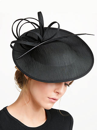 John Lewis & Partners Erin 2 Disc Feather Quill Occasion Hat