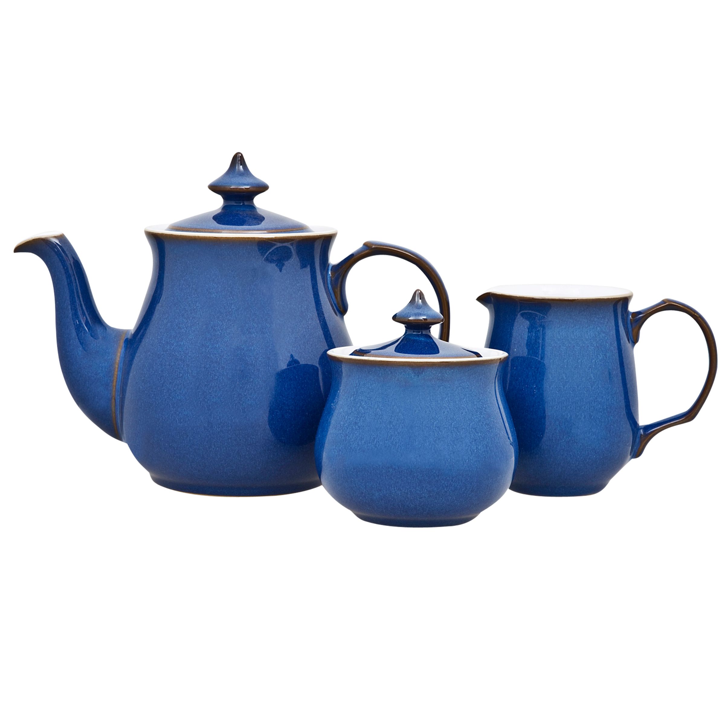 Denby Imperial Blue Tea Set 3 Pieces