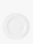 John Lewis Dine Rim Side Plate, 22cm, White