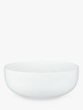 John Lewis ANYDAY Dine Round Serve Bowl, 21cm, White