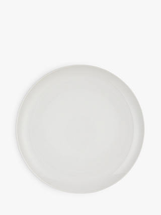 John Lewis ANYDAY Dine Coupe Dinner Plate, 28cm, White