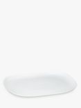 John Lewis Dine Porcelain Platter, 38cm, White