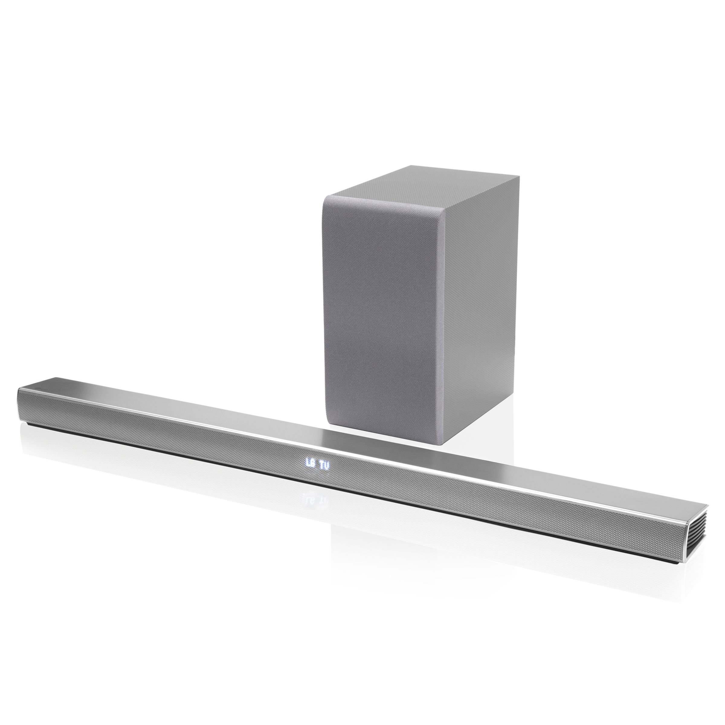 SH5 Bluetooth Bar With Wireless and Adaptive Sound Control, Silver