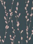 Harlequin Standing Ovation Salice Paste the Wall Wallpaper, Rose / Navy 111471