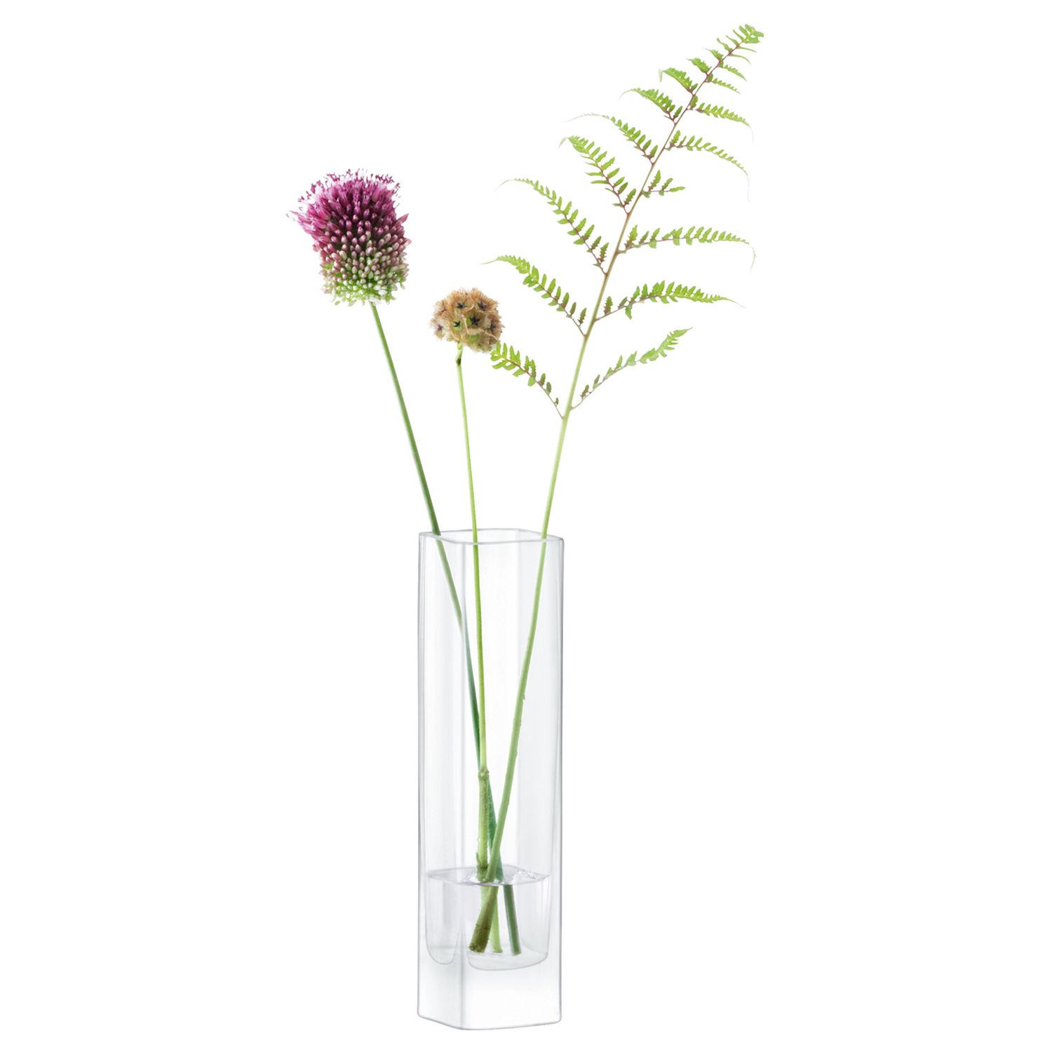 LSA International 20cm Modular Vase, Clear