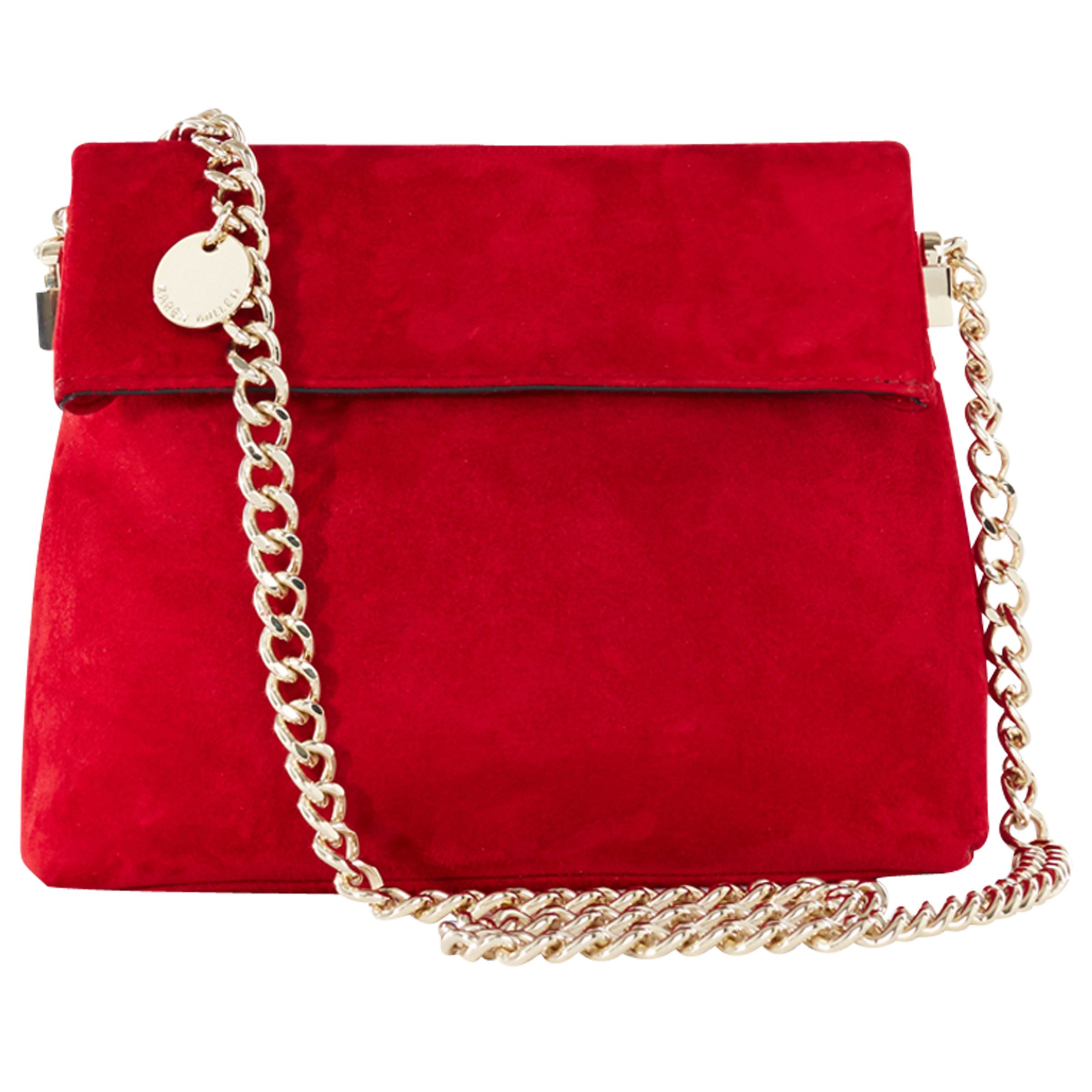 Karen Millen Mini Regent Shoulder Bag, Red at John Lewis & Partners