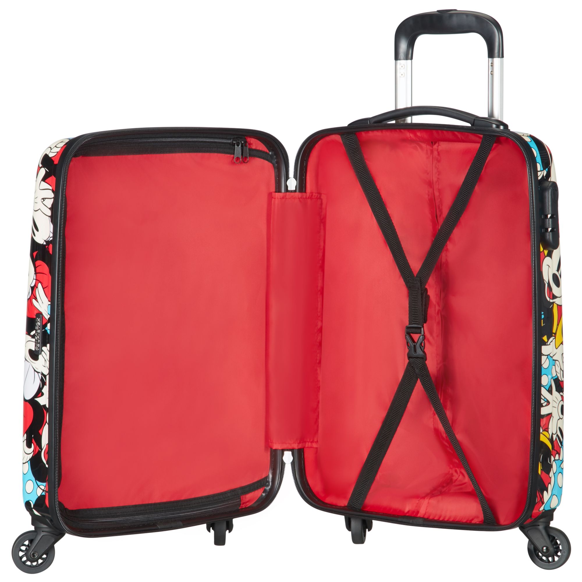 american tourister cabin bag red