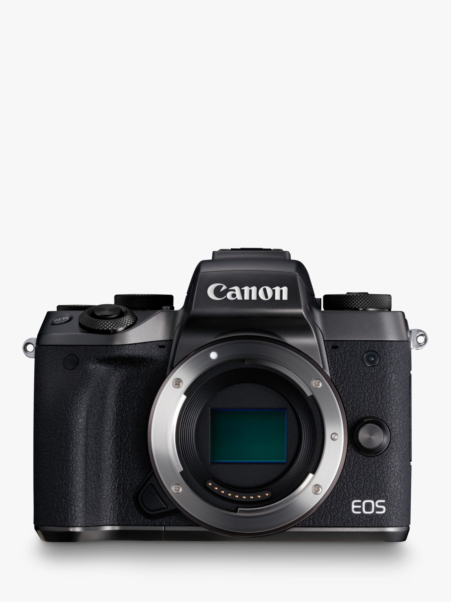 Canon EOS M5 Compact System Camera, HD 1080p, 24.2MP, Wi-Fi, Bluetooth, NFC, 3.2 LCD Tiltable Touch Screen, Body Only