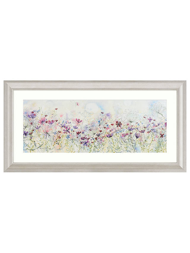 Catherine Stephenson - Meadow Of Wild Flowers Embellished Framed Print, 110 x 55cm
