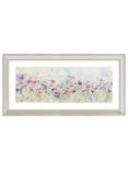 John Lewis Catherine Stephenson 'Meadow Of Wild Flowers' Embellished Framed Print, 110 x 55cm