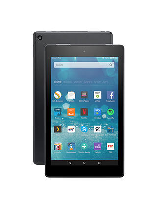 Amazon Fire HD 8 Tablet, Quad-Core, Fire OS, Wi-Fi, 16GB, 8" Screen