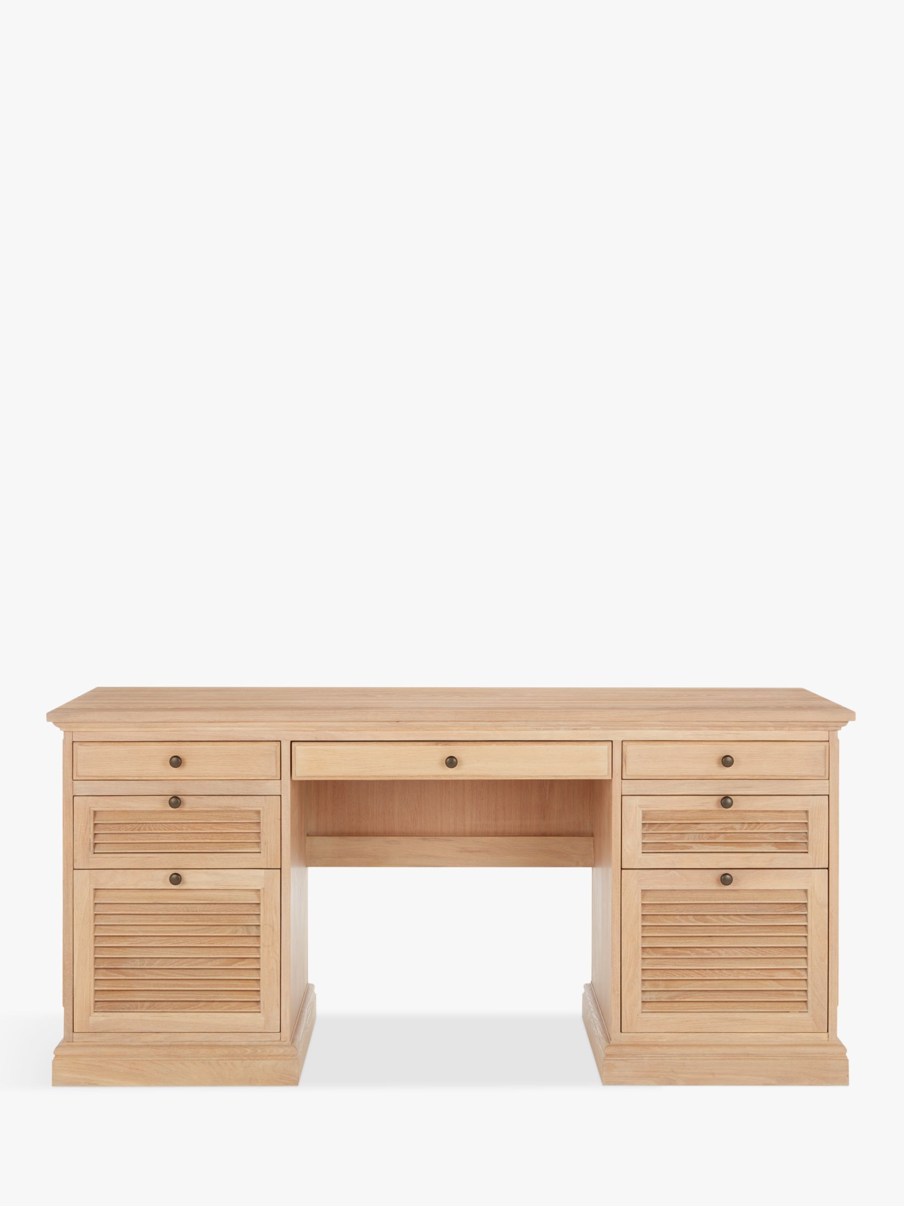 John Lewis Partners Wickham Desk Oak At John Lewis Partners